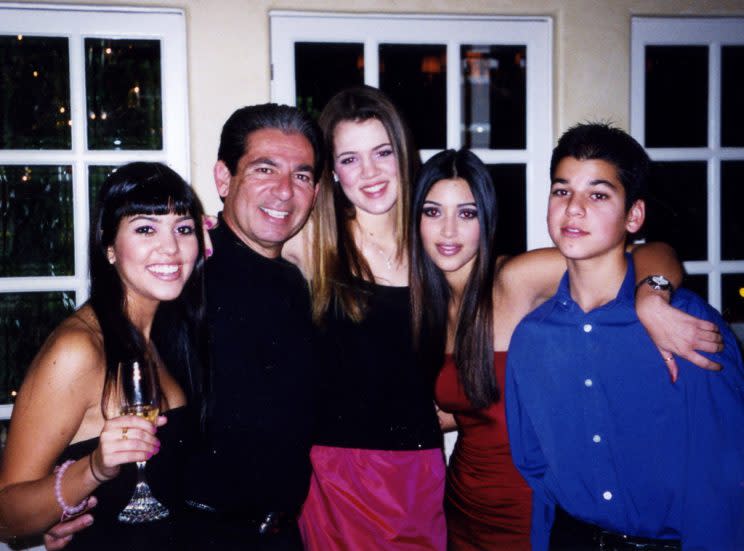 Robert Kardashian passed away in 2003.