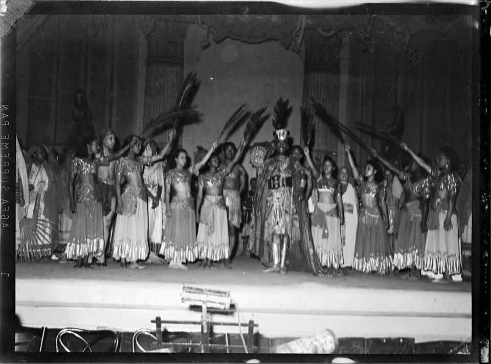 Mary Cardwell Dawson’s National Negro Opera Company, at a performance of “Aida” on Oct. 30, 1941.