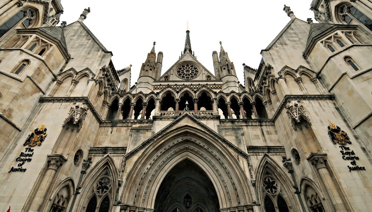 General view of the High Court on the Strand, London (PA) (PA Archive)