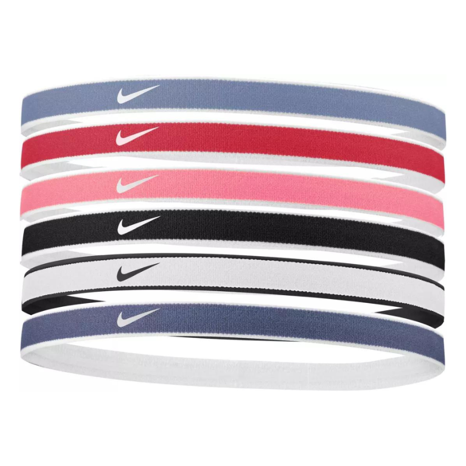 <p><a href="https://go.redirectingat.com?id=74968X1596630&url=https%3A%2F%2Fwww.dickssportinggoods.com%2Fp%2Fnike-womens-swoosh-sport-headbands-6-pack-20nikuswshsprthdbspr%2F20nikuswshsprthdbspr&sref=https%3A%2F%2Fwww.seventeen.com%2Fbeauty%2Fhair%2Fg28542058%2Fbest-workout-headbands%2F" rel="nofollow noopener" target="_blank" data-ylk="slk:Shop Now;elm:context_link;itc:0;sec:content-canvas" class="link ">Shop Now</a></p><p>Women's Swoosh Sport Headbands – 6 Pack</p><p>$14.00</p><p>dickssportinggoods.com</p>