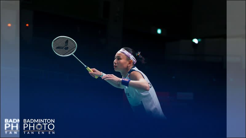 台灣一姊戴資穎。(資料圖／Badminton Photo提供）