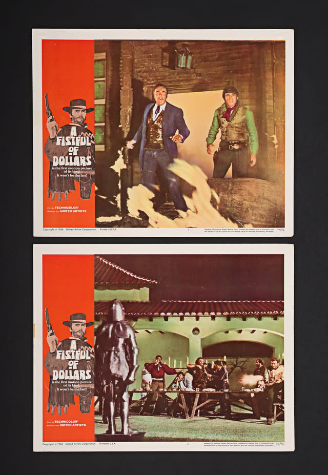 Collection of iconic Clint Eastwood movie posters heading to auction