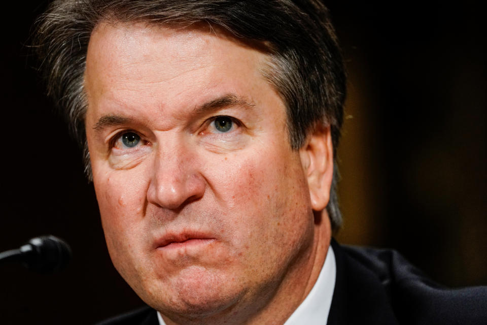 Brett Kavanaugh testifies before the Senate Judiciary Committee on Sept. 27, 2018.<i></i> (Photo: POOL New / Reuters)