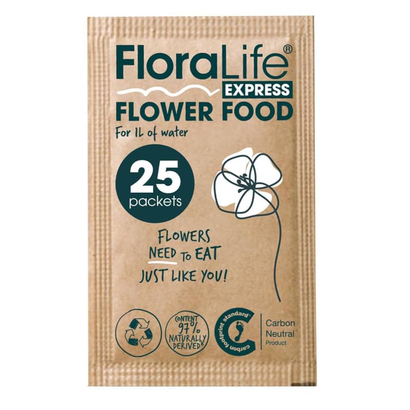 FloraLife Cut Flower Food Packets (25 Packs)
