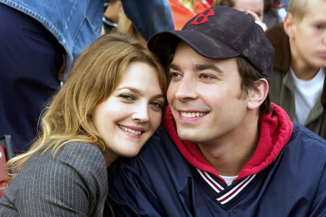 Everett Collection Drew Barrymore and Jimmy Fallon in 'Fever Pitch'