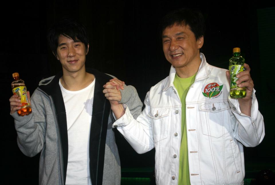 Jaycee y Jackie Chan