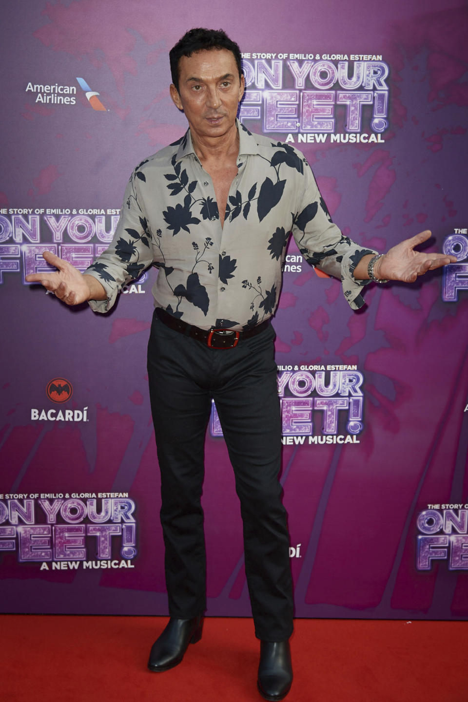 Photo by: zz/KGC-247/STAR MAX/IPx 2019 6/27/19 Bruno Tonioli at the press night for "On Your Feet: The Story of Emilio & Gloria Estefan" held at the London Coliseum, St. Martin's Lane, London, England, UK.