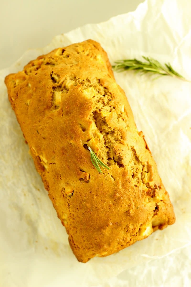 Apple Rosemary Quick Bread