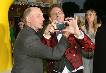 Dan Castellaneta and director David Silverman at the Los Angeles premiere of 20th Century Fox's The Simpsons Movie