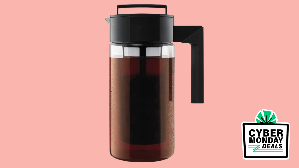 Save on the Takeya Cold Brew Coffee Maker for Cyber Monday.