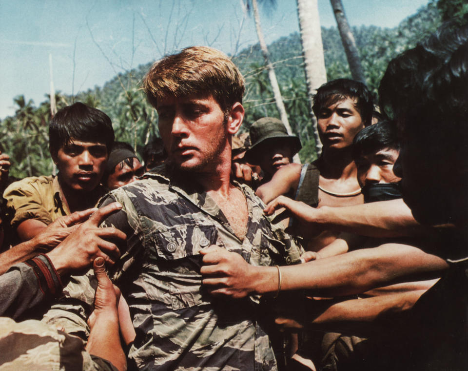 Editorial use only. No book cover usage.Mandatory Credit: Photo by Zoetrope/United Artists/Kobal/Shutterstock (5886120be) Martin Sheen Apocalypse Now - 1979 Director: Francis Ford Coppola Zoetrope/United Artists USA Scene Still War