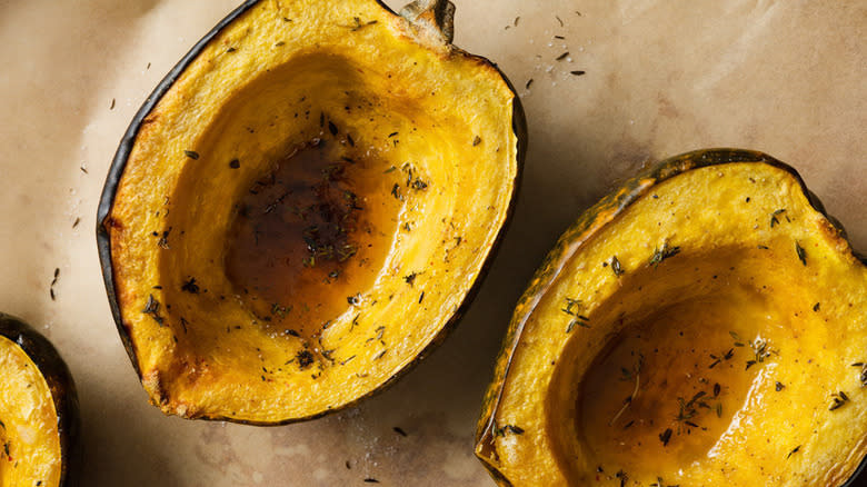 Baked Acorn Squash