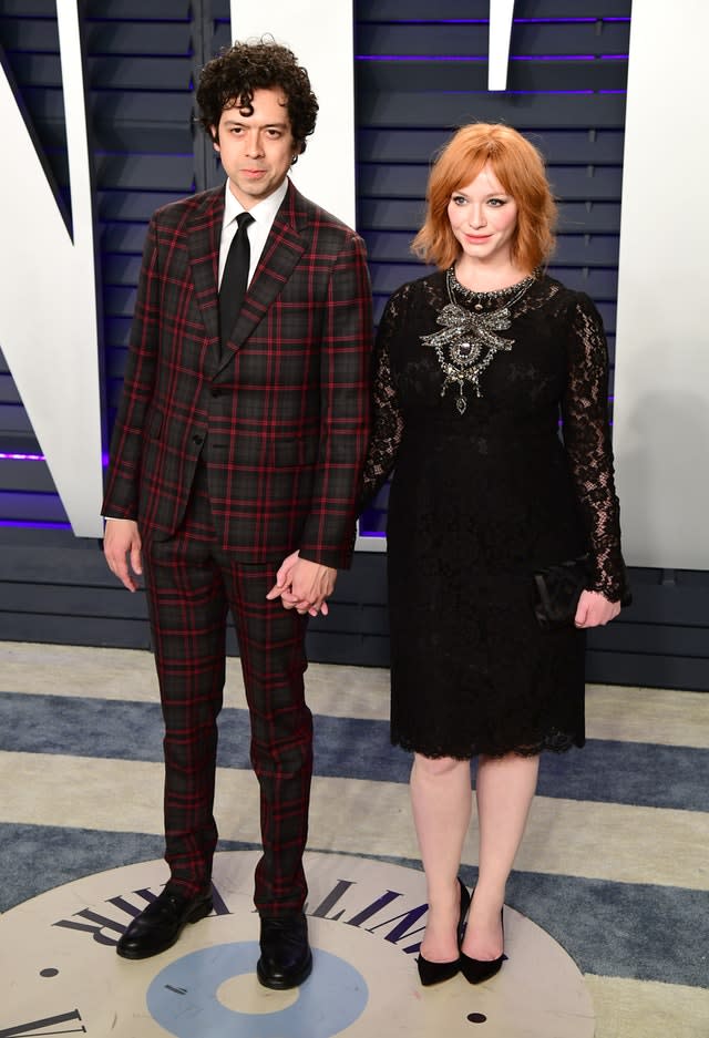 Christina Hendricks Celebrity Porn - Celebrity break-ups of 2019: Christina Hendricks splits from husband