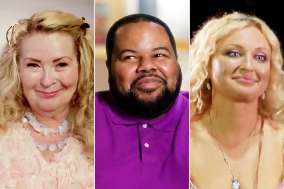 <p>TLC</p> Miss Debbie, Tyray, and Natalie on 90 Day: The Single Life season 4.