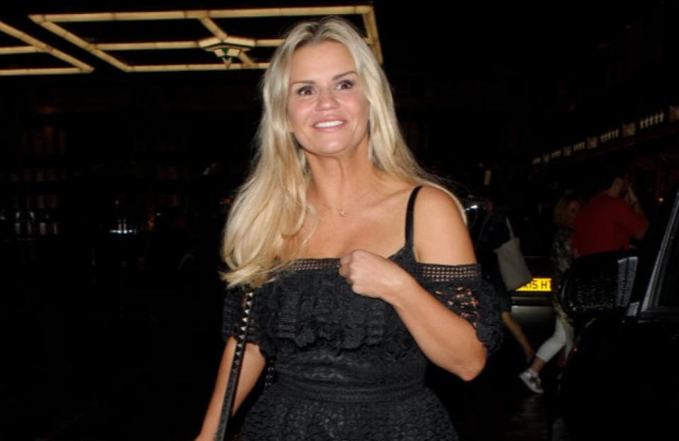 Kerry Katona and her daughter both suffered health scares during their holiday to Turkey credit:Bang Showbiz