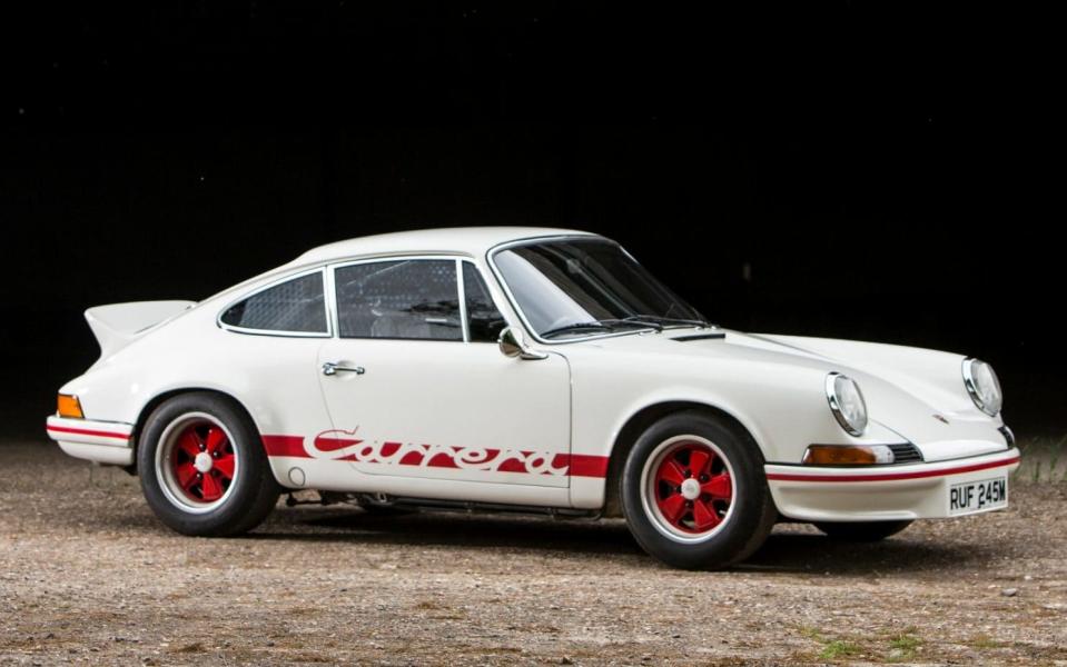 1973 Porsche 911 2.7 Carrera RS Lightweight, sold for £830,000 at FoS auction 30/06/17