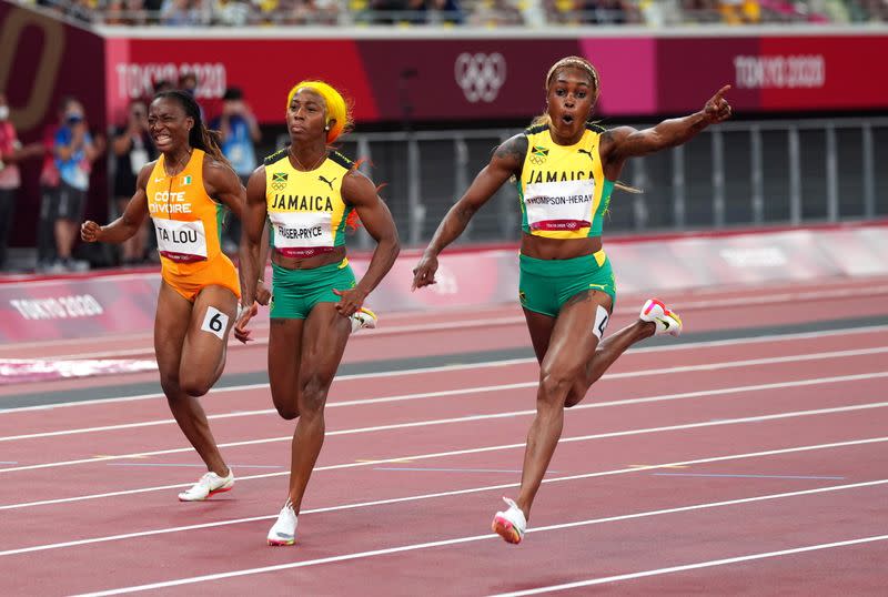 Athletics - Women's 100m - Final