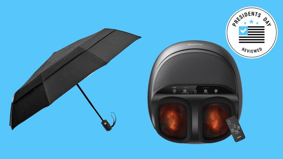 Amazon's Presidents Day deals also include foot massagers, umbrellas and more lifestyle essentials.