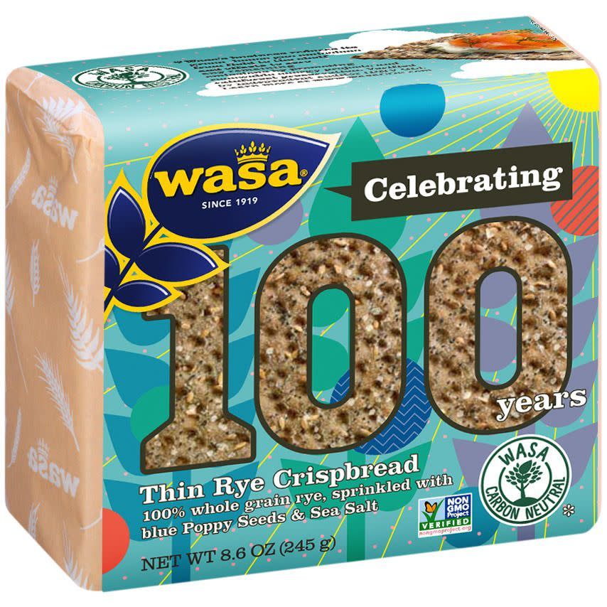 4) Wasa Thin Rye Crispbread