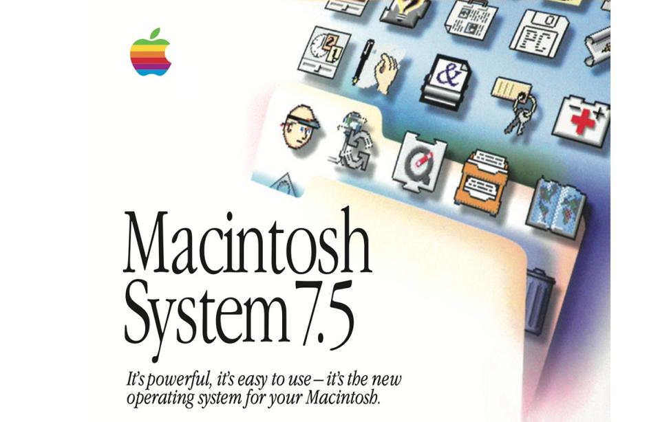 Original System 7.5 box.