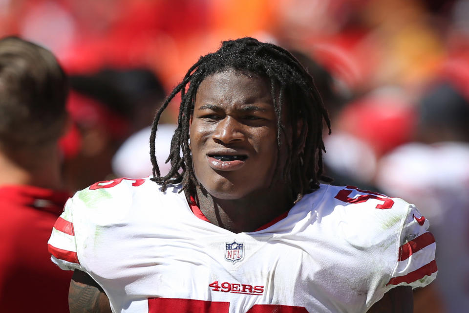 The Redskins spent Thursday defending their waiver claim of linebacker Reuben Foster, who faces domestic violence charges. (Getty Images)