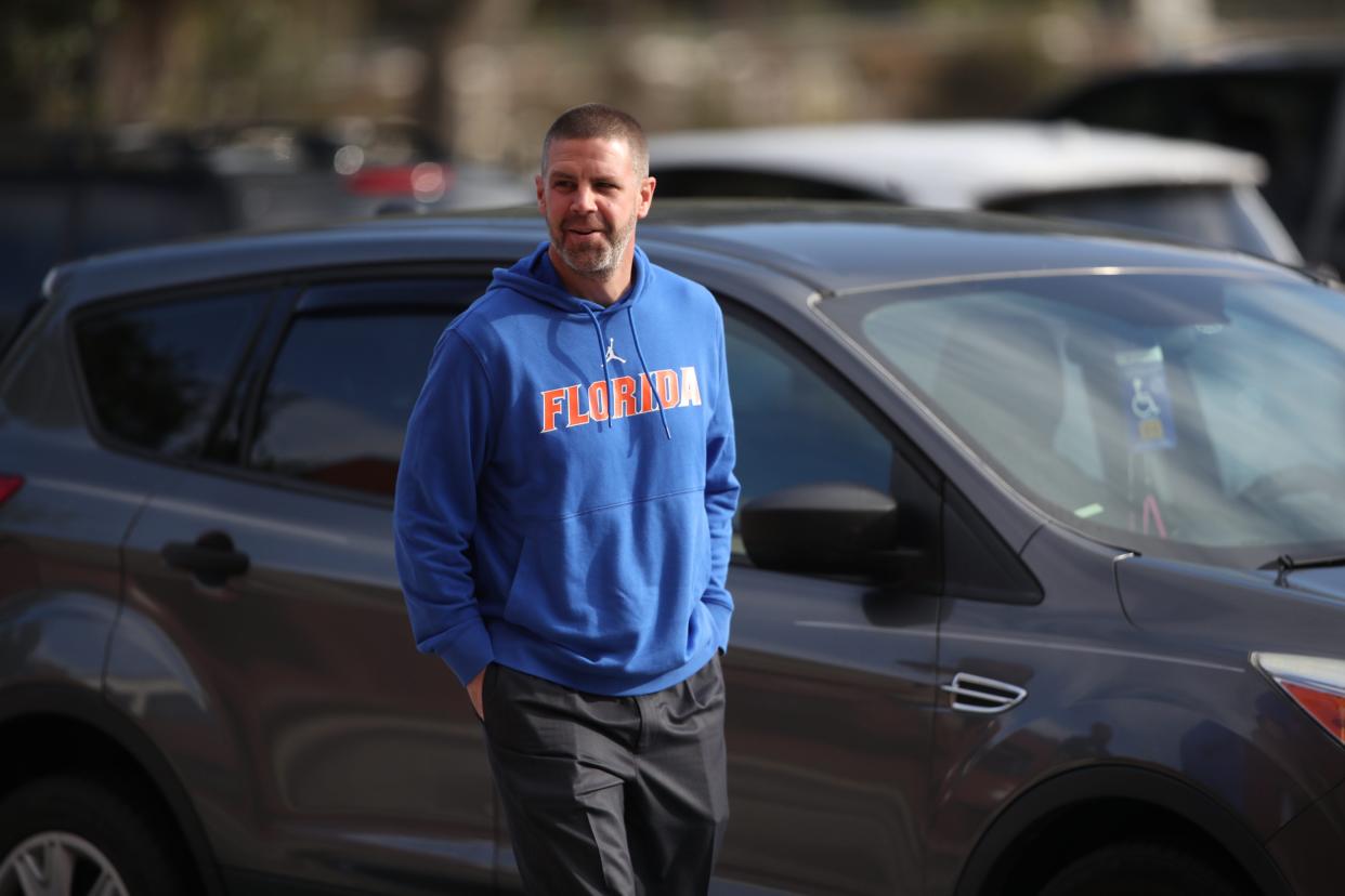 Scenes from Lehigh High School as coaches from some of the top college football programs in the country make visits with Richard Young's coaches. Young is a top running back recruit. Georgia's Kirby Smart stopped by in a helicopter. Florida's Billy Napier and Clemson's Dabo Swinney also stopped by. Alabama's Nick Saban and Ohio State's Ryan Day visited yesterday.