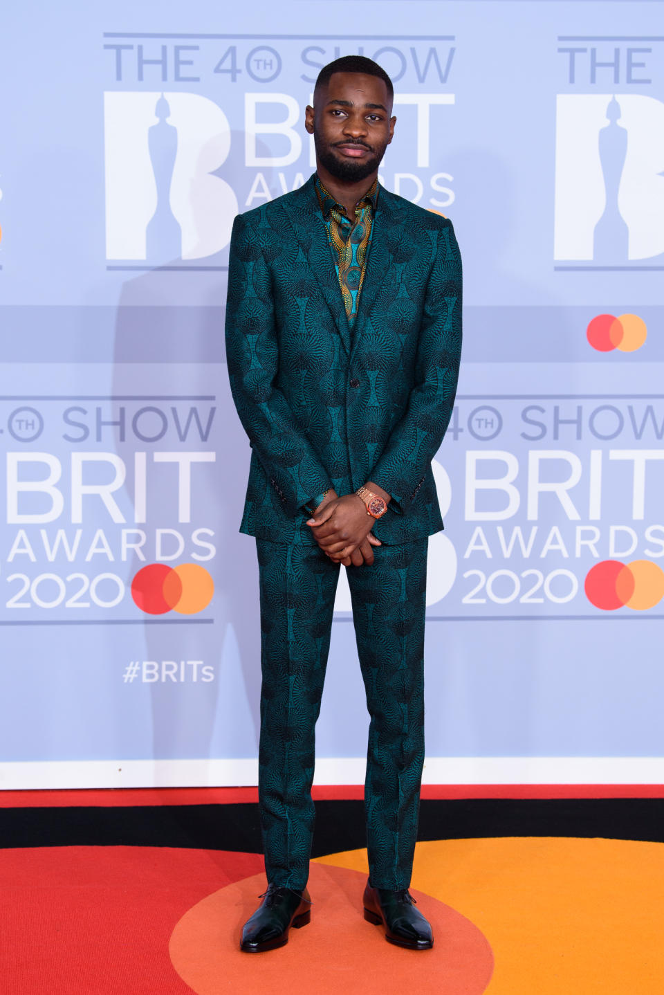 Dave, The BRIT Awards 2020, the O2 Arena, February 18, 2020, London, England