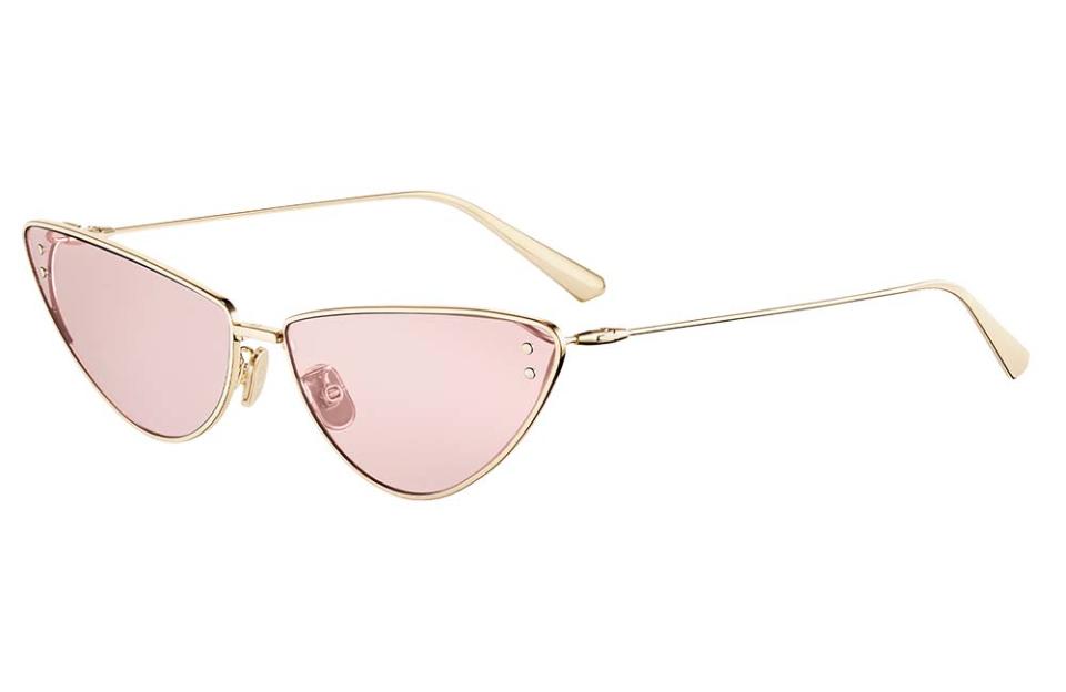 Miss Dior 1950s-inspired Butterfly sunglasses; Yara Shahidi reps the fashion house; $470, dior.com