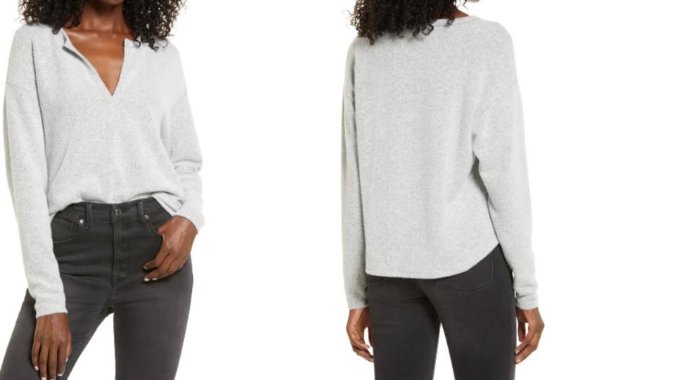 Socialite V-Neck Top - Nordstrom, $34 (originally $39)