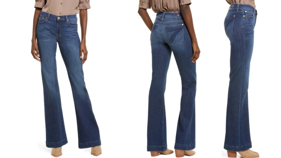 7 For All Mankind Dojo Wide Leg Jeans - Nordstrom, $100 (originally $198)