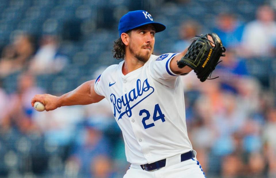 Kansas City Royals right-handed pitcher Michael Lorenzen got the Wednesday evening start against the Los Angeles Angels at Kauffman Stadium.