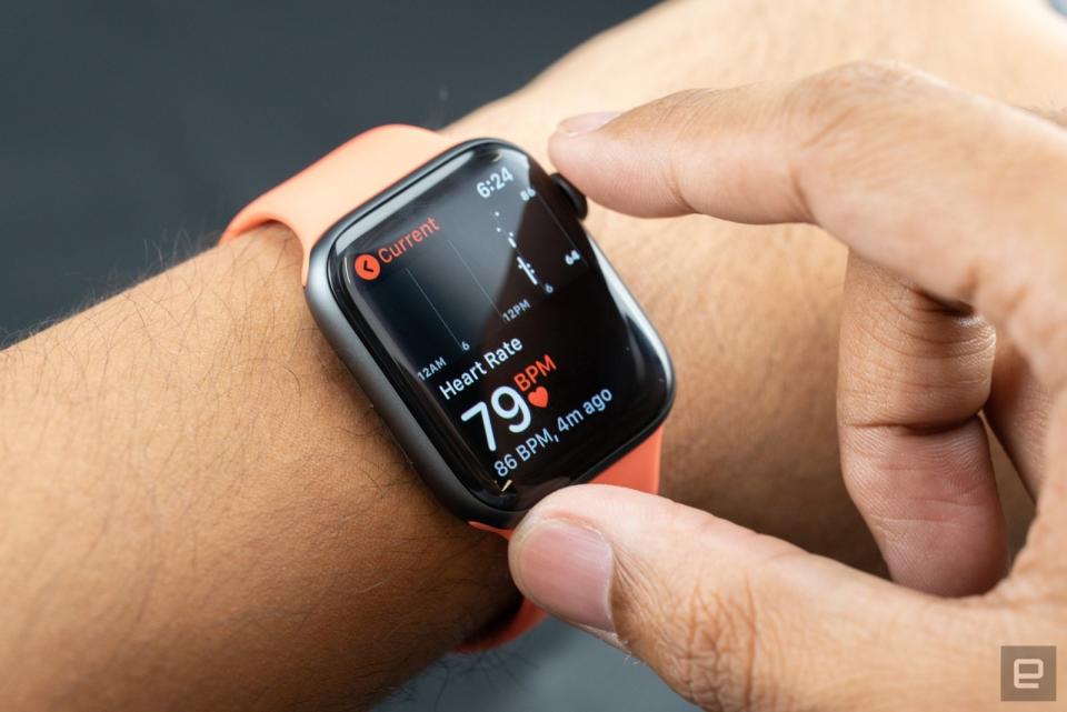 The use of Apple Watches in medical studies now includes research into eating