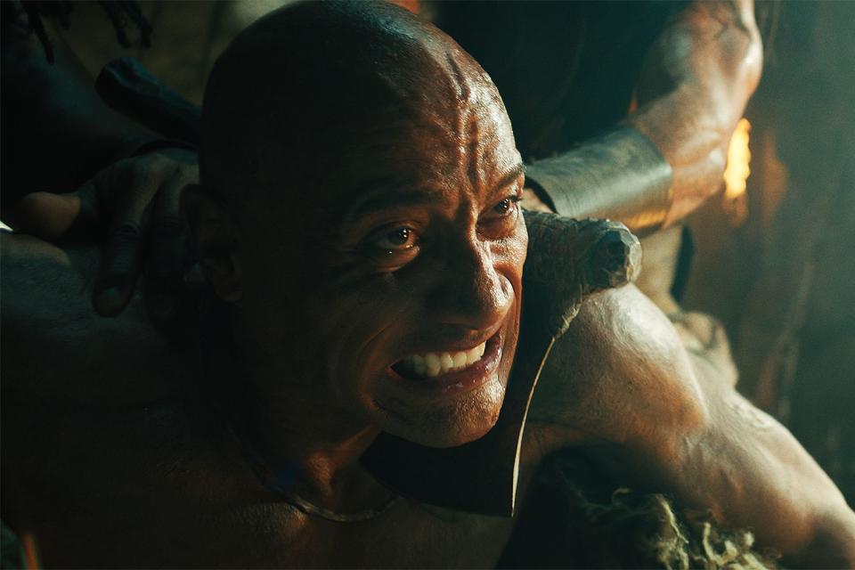 DWAYNE JOHNSON as Black Adam in New Line Cinema’s action adventure “BLACK ADAM,” a Warner Bros. Pictures release.