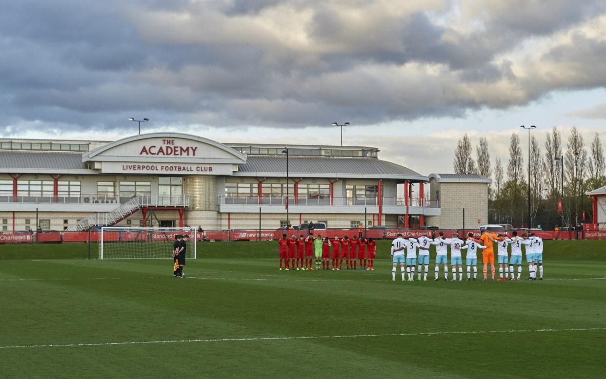 Liverpool's academy training ground at Kirkby - Liverpool sell naming rights to new £50m training ground to insurance firm Axa - GETTY IMAGES