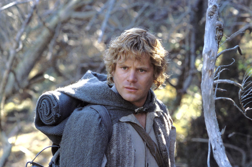 Sean Astin as Sam in "The Fellowship of the Ring"