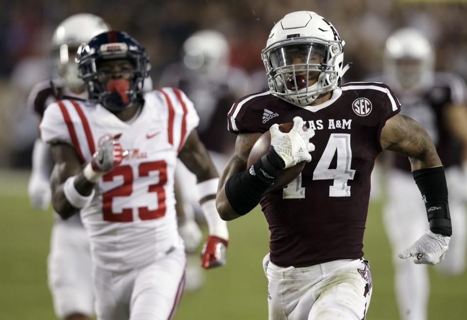 Texas A&M safety Justin Evans has game-changing ability that could be on display in the Aggies' bowl game. (AP)