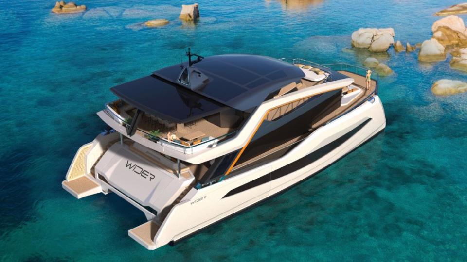 Wider Launches New 92-foot Catamaran