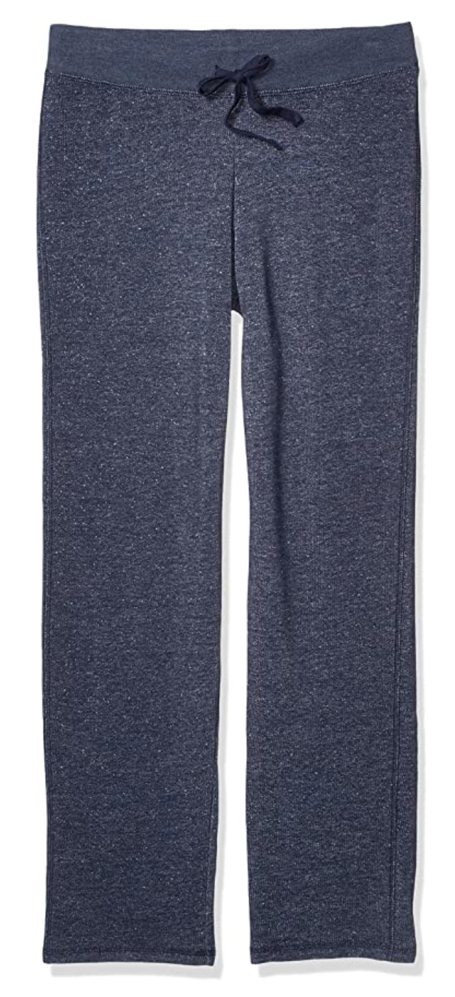 Hanes Women’s French Terry Pant in Navy Heather