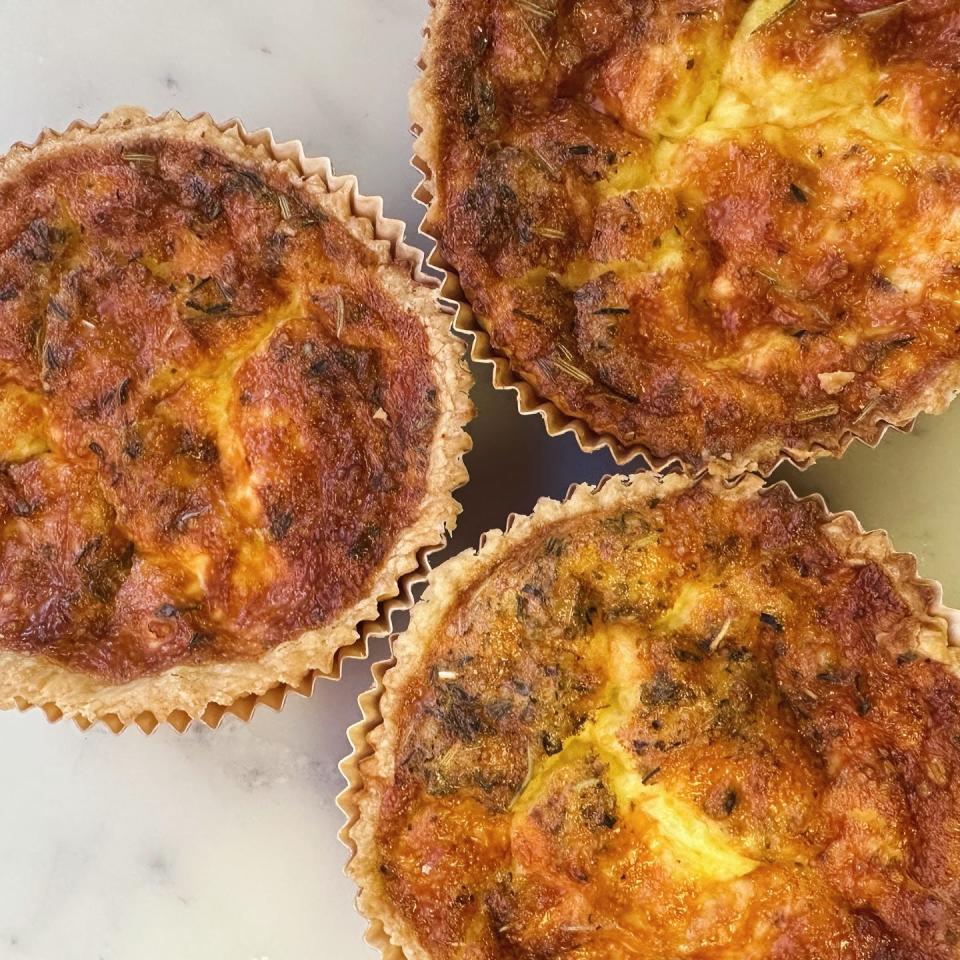 Grab an Italian Herb & Cheese Quiche today at The Baker - New Bedford.
