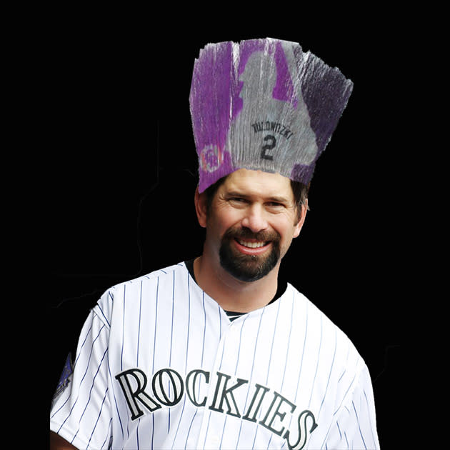 One fan's crazy Colorado Rockies mohawk — and what it would look like on  Rockies stars