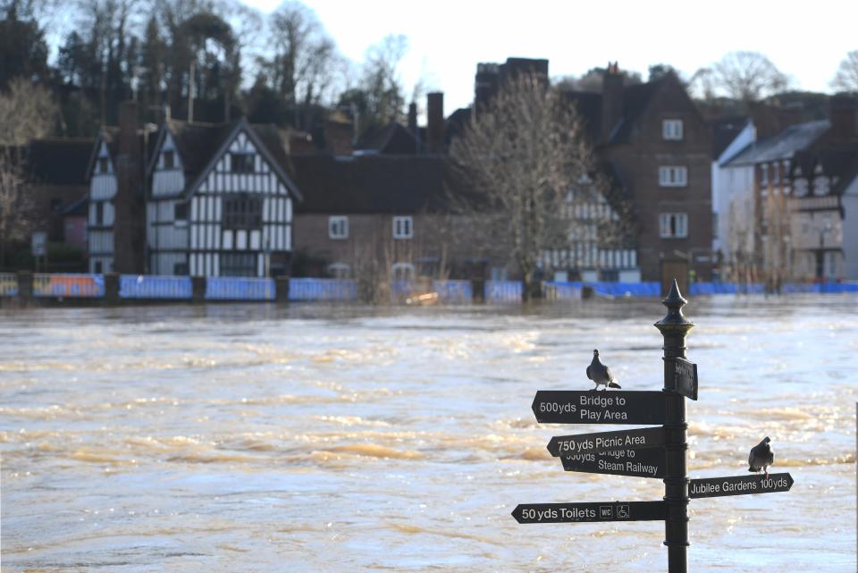 The UK has been hit by flash flooding after fierce summer storms (Joe Giddens/PA) (PA Wire)