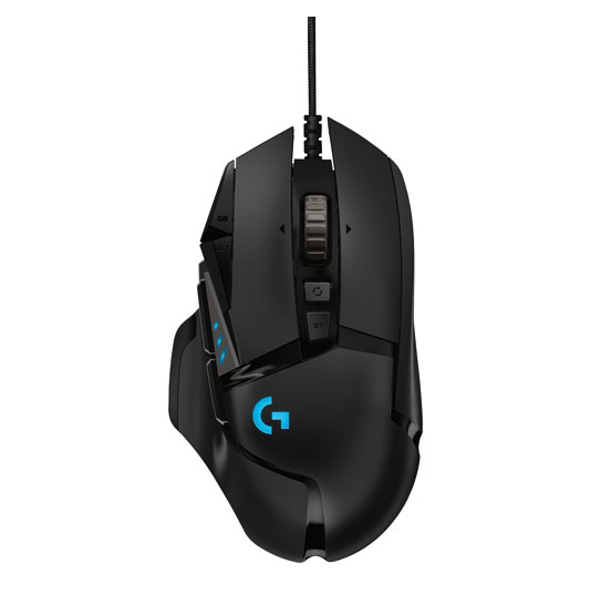 Logitech G502 Hero 16000 DPI Optical Gaming Mouse. Image via Best Buy.