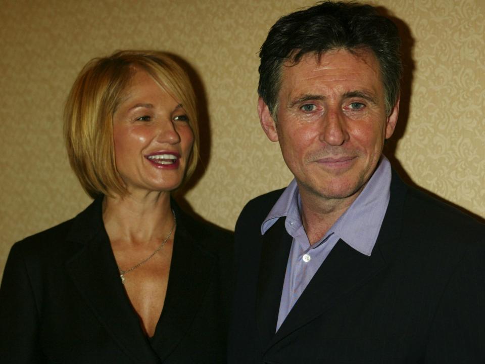 Ellen Barkin and Gabriel Byrne