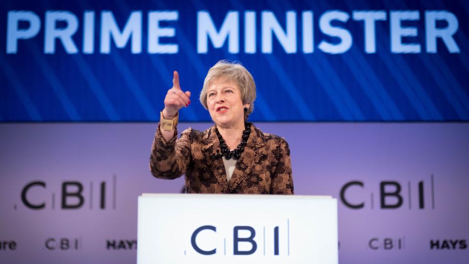 <p>Prime Minister Theresa May faced a backlash from business and political leaders.</p>