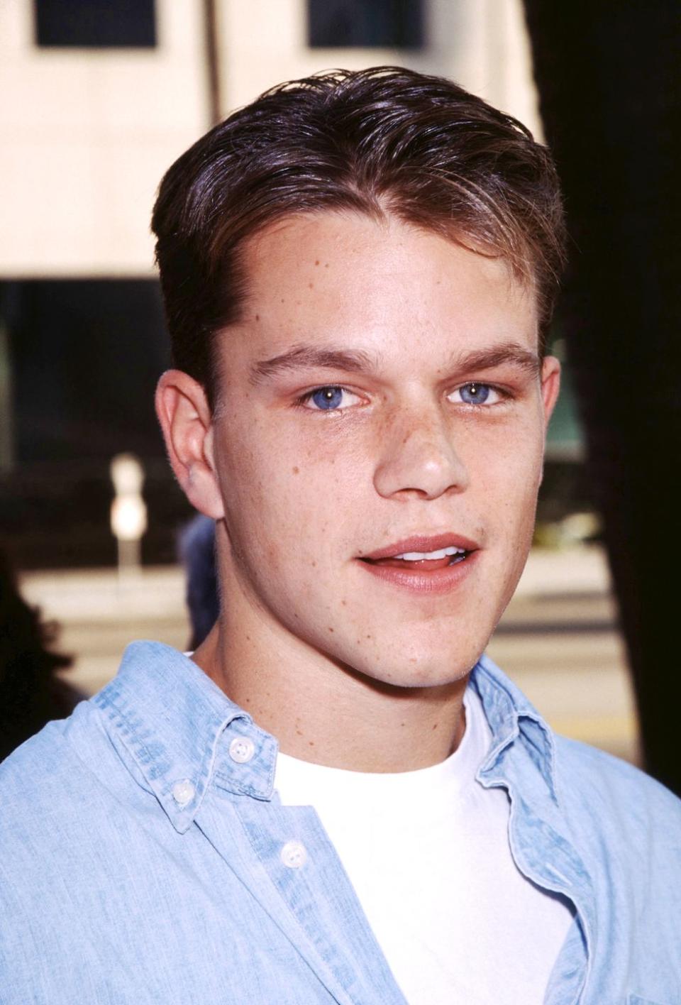 THEN: Matt Damon