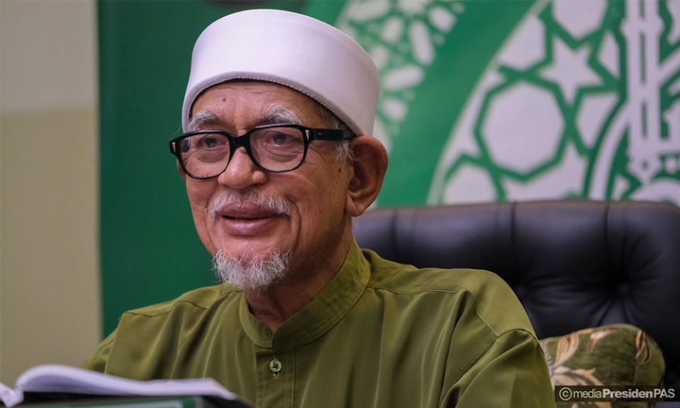 PAS president Abdul Hadi Awang