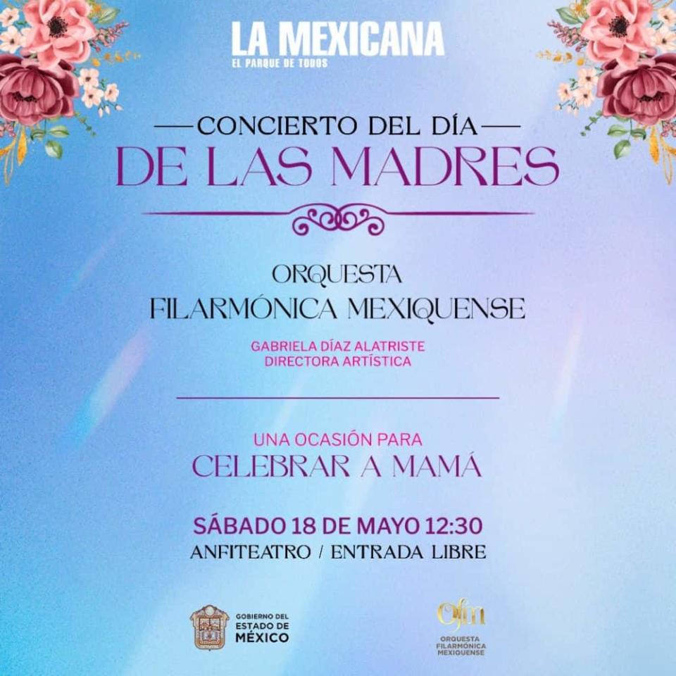 concierto dia de las madres la mexicana