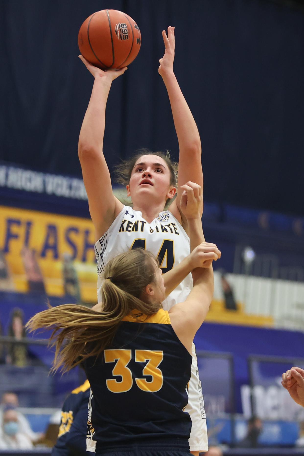 Kent State is hoping to get a healthy Lindsey Thall back in the lineup soon.