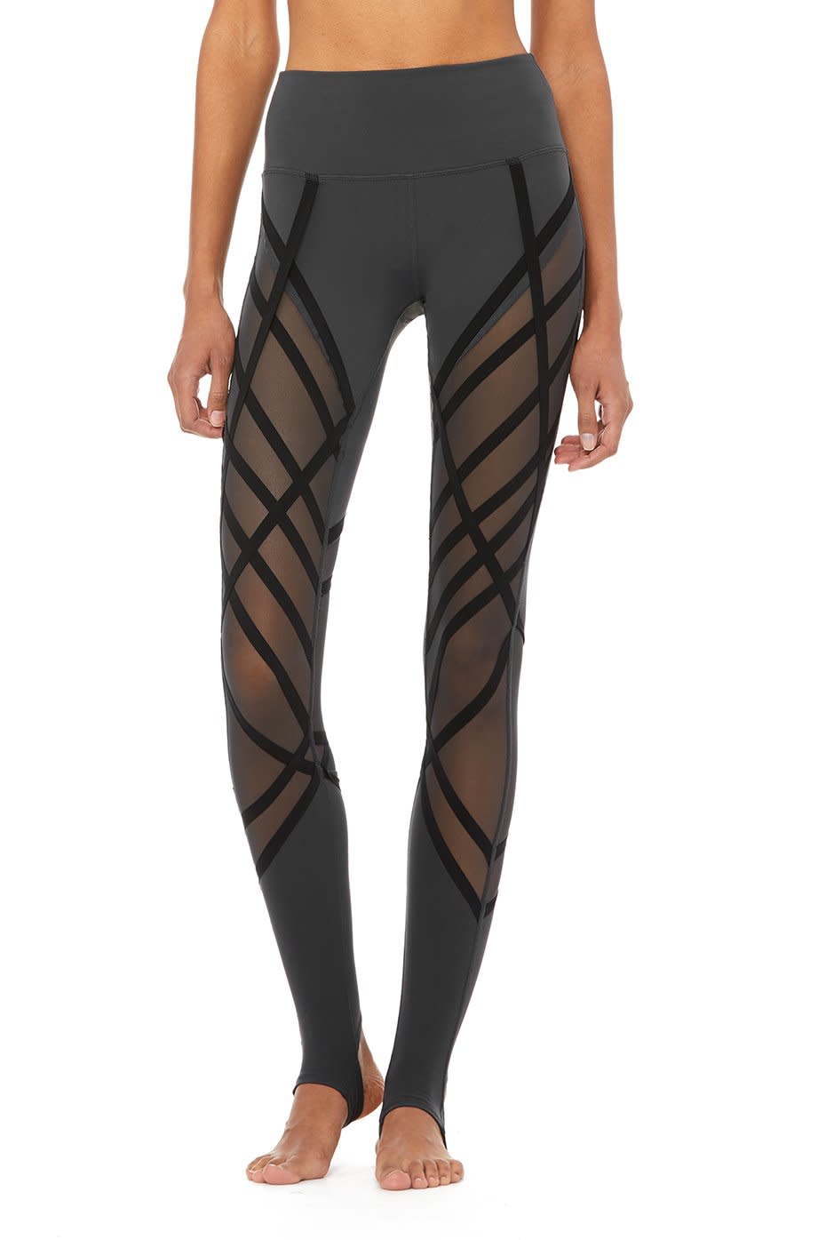 High-Waist Wrapped Stirrup Legging