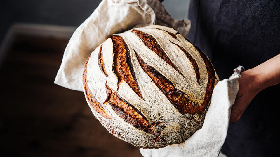 Lockdown favourite sourdough bread is a good choice if you're sensitive to gluten (Image: Getty Images)